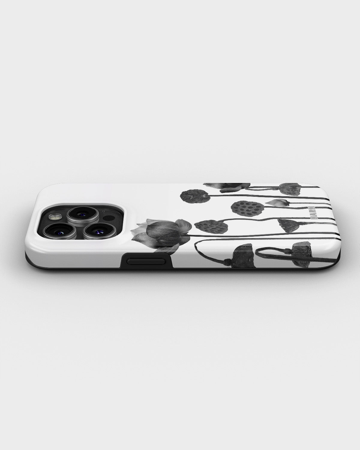 iPhone 13 Pro Tough Case – Lotus Blooms - View 3