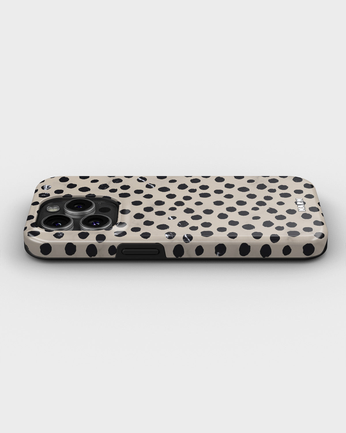iPhone 13 Pro Tough Case – Marble Dots - View 3