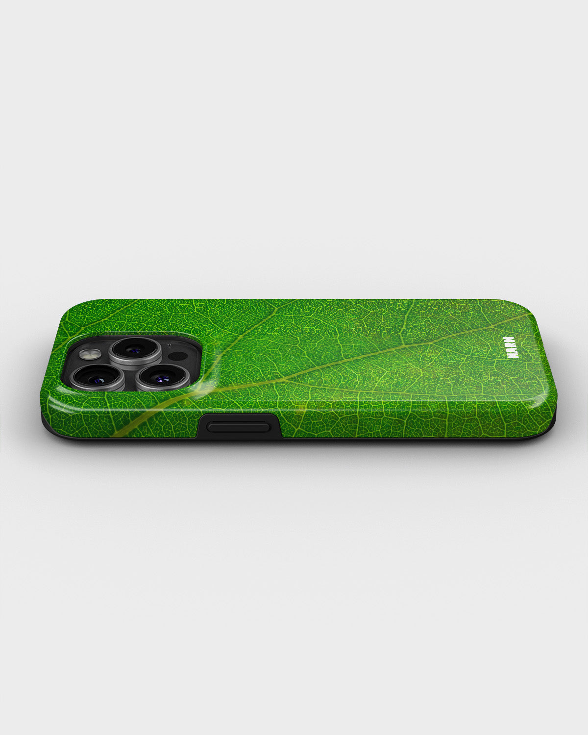 iPhone 13 Pro Tough Case – Green Leafy - View 3
