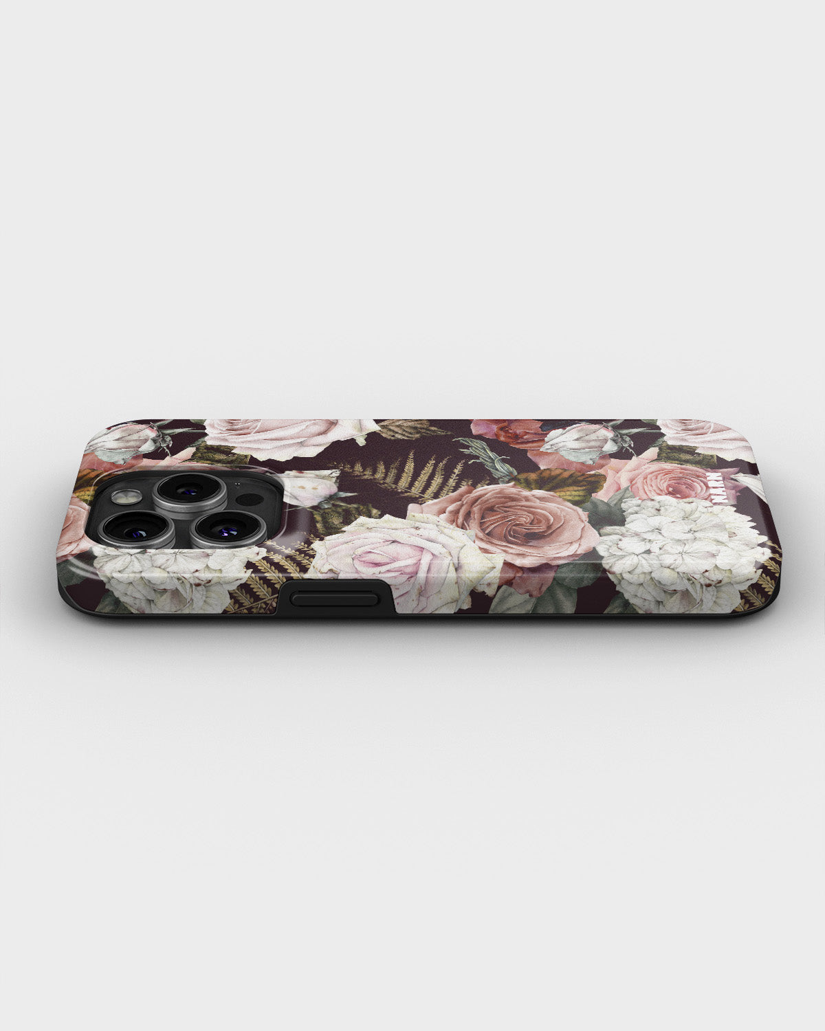 iPhone 13 Pro Tough Case – Midnight Roses - View 3