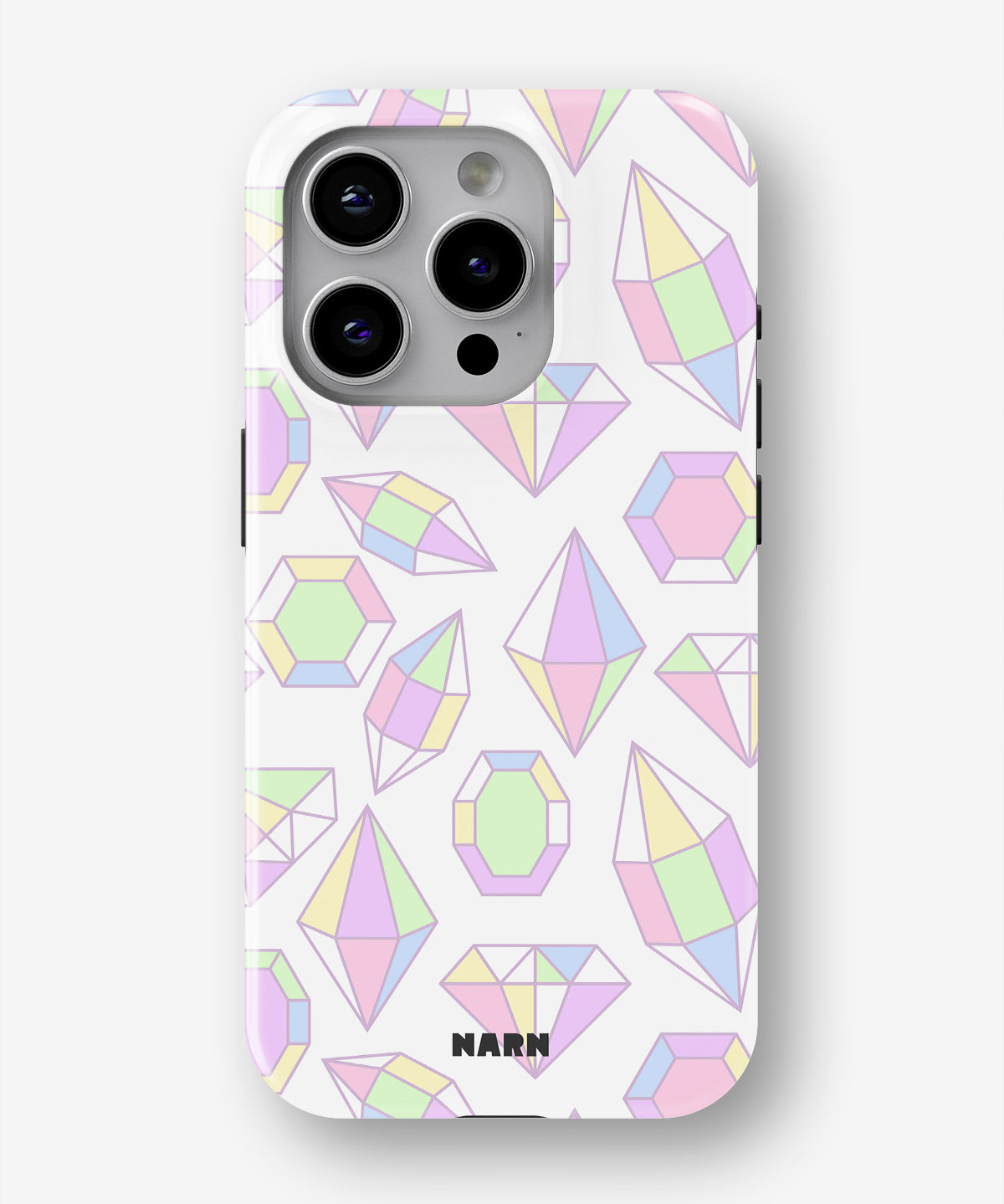 iPhone 15 Pro Tough Case – Diamonds - View 1