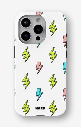 iPhone 15 Pro Tough Case – Lightning Bolts - View 1