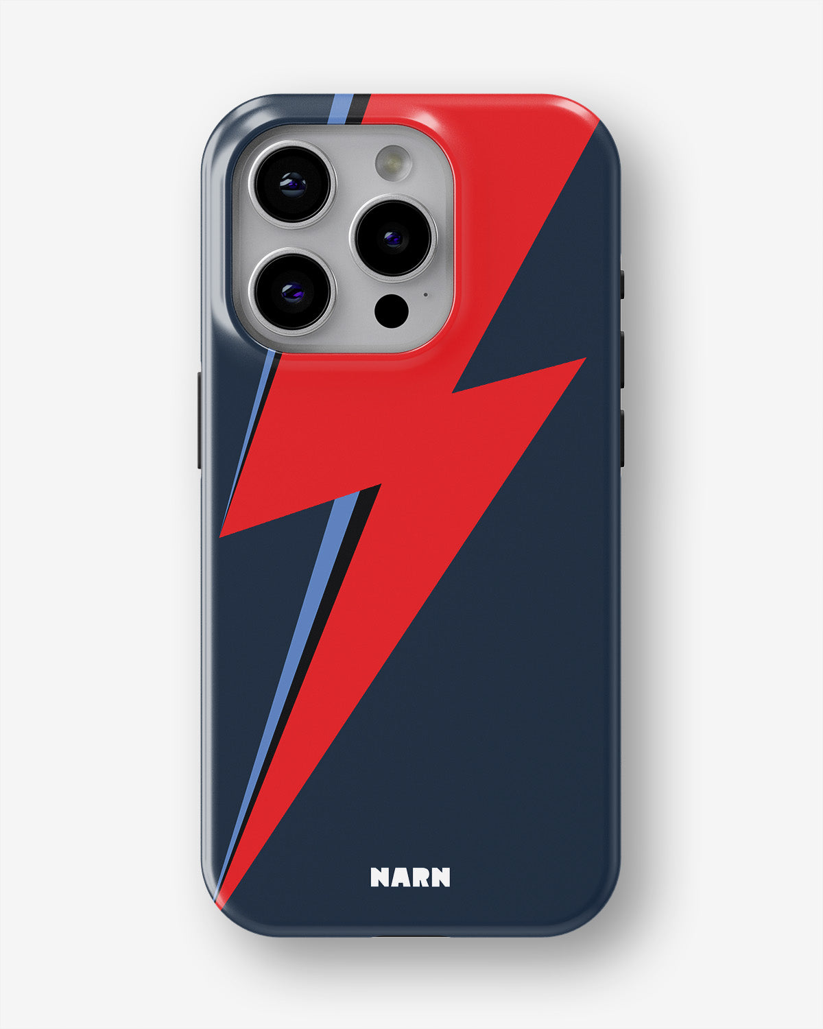 iPhone 15 Pro Tough Case – Blue Bowie - View 1
