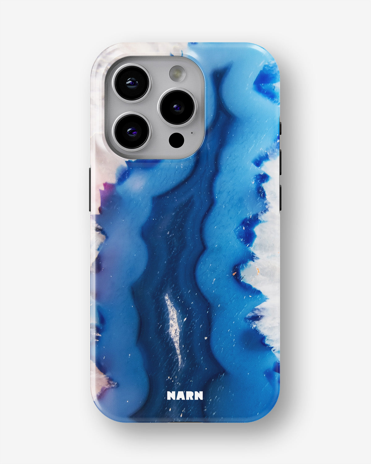 iPhone 15 Pro Tough Case – Blue Agate - View 1