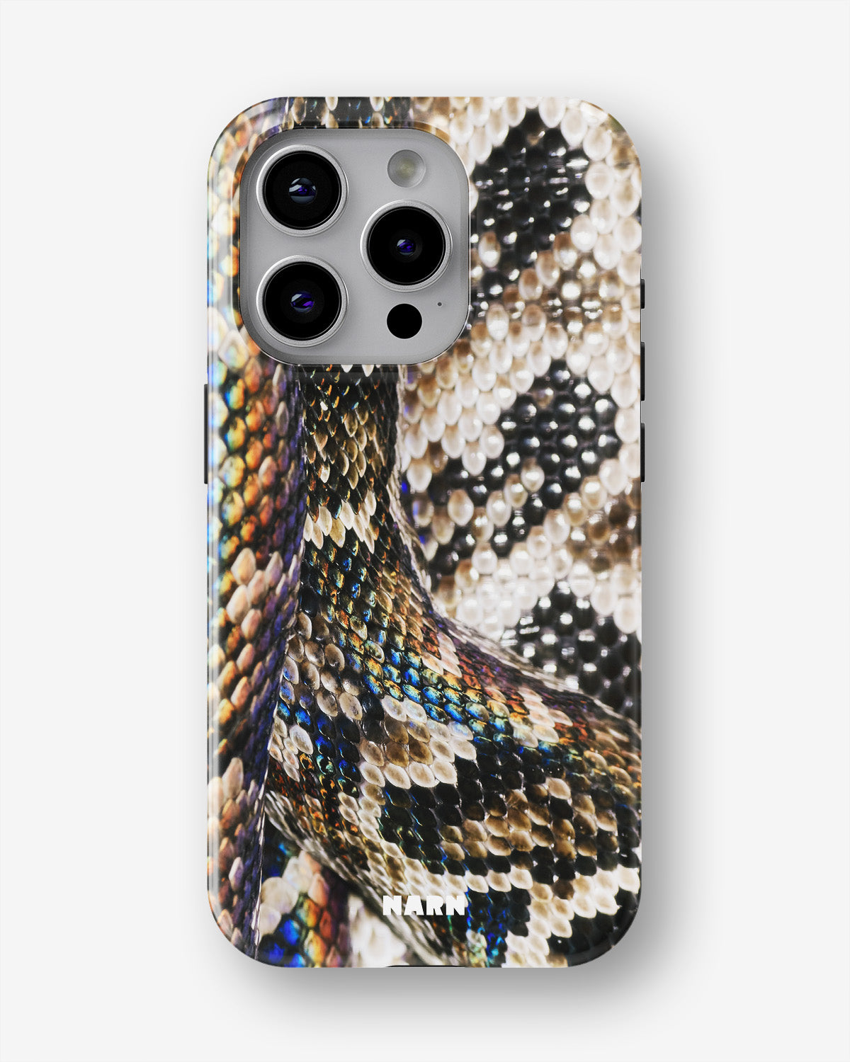 iPhone 15 Pro Tough Case – Shining Snakeskin - View 1