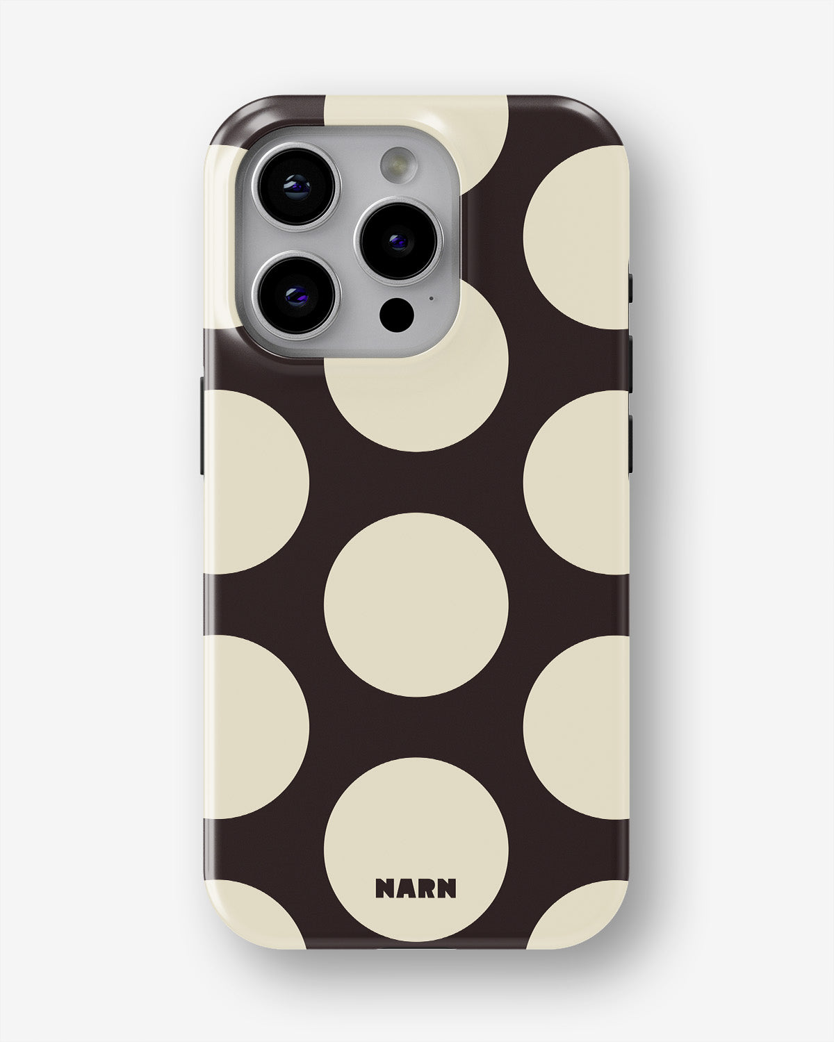 iPhone 15 Pro Tough Case – Bold Dots - View 1
