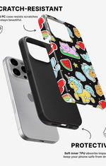 iPhone 15 Pro Tough Case – Cute Stickers - View 2