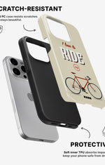 iPhone 15 Pro Tough Case – Ride My Bicycle - View 2