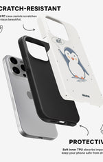 iPhone 15 Pro Tough Case – Cute Penguin - View 2