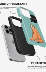 iPhone 15 Pro Tough Case – Slow Down Sloth - View 2