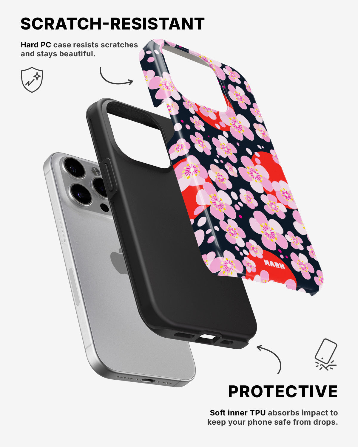 iPhone 15 Pro Tough Case – Tokyo Nights - View 2