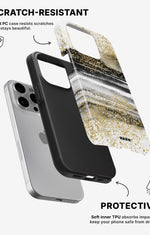 iPhone 15 Pro Tough Case – Sparkly Tie Dye - View 2