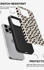 iPhone 15 Pro Tough Case – Marble Dots - View 2