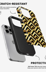 iPhone 15 Pro Tough Case – Goldline - View 2
