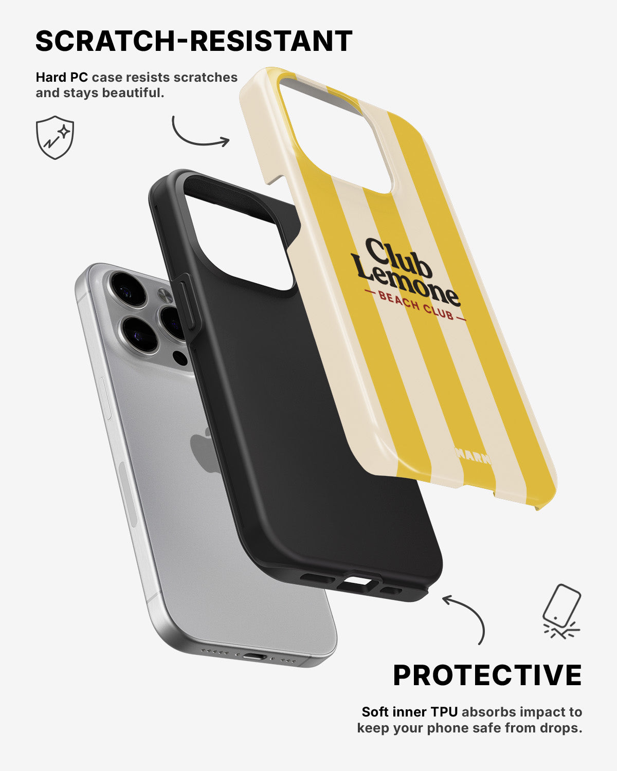 iPhone 15 Pro Tough Case – Club Lemone - View 2