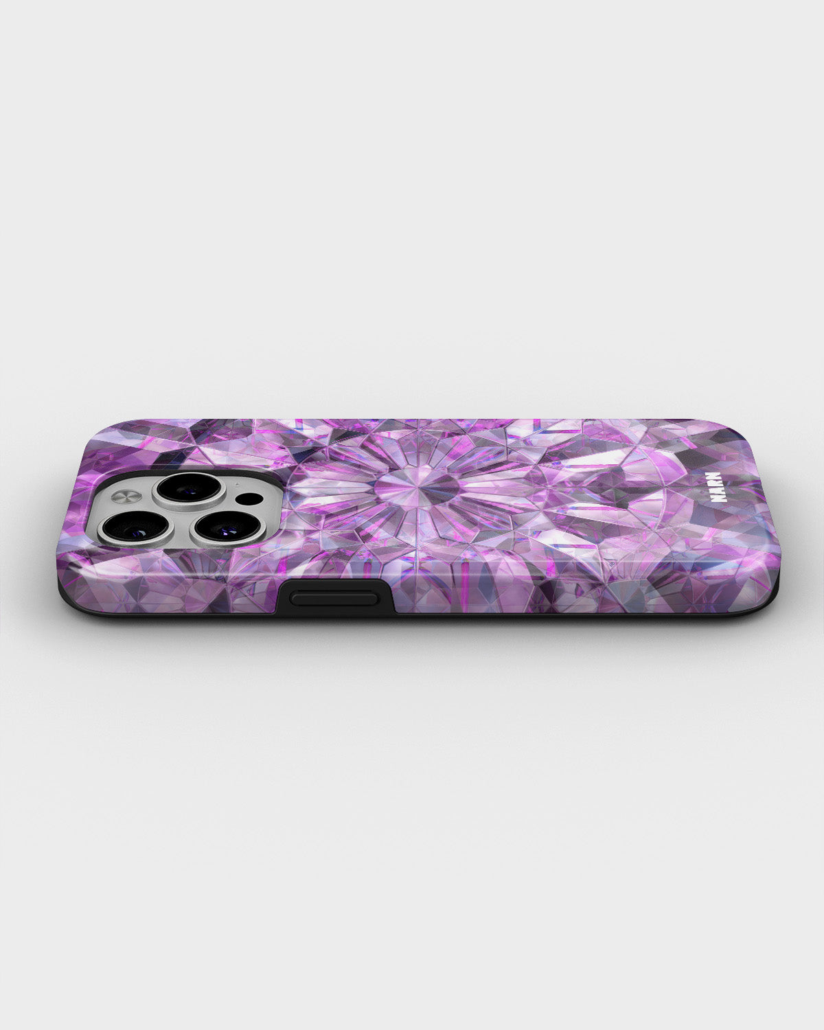 iPhone 15 Pro Tough Case – Lavender Crystals - View 3