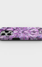 iPhone 15 Pro Tough Case – Lavender Crystals - View 3