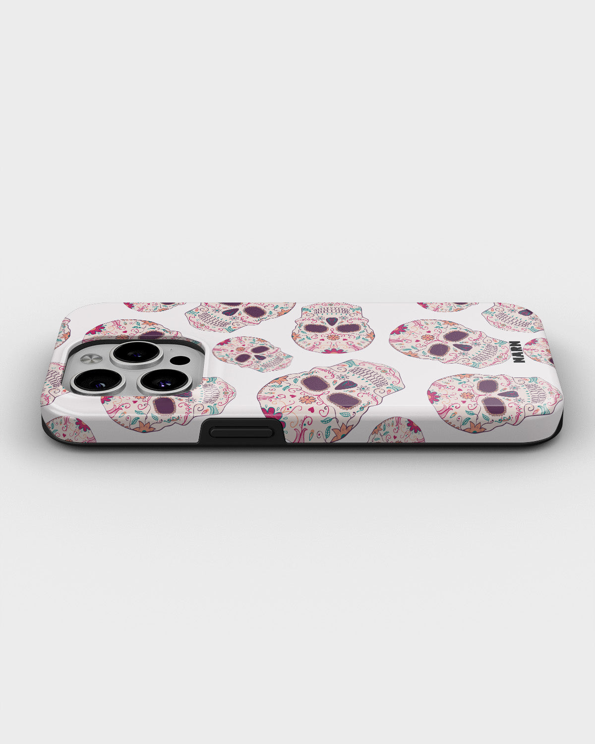 iPhone 15 Pro Tough Case – Calavera Skulls - View 3