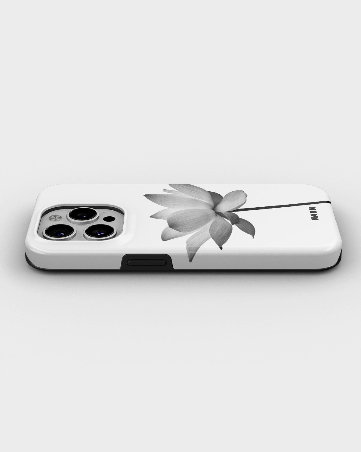iPhone 15 Pro Tough Case – Lotus - View 3