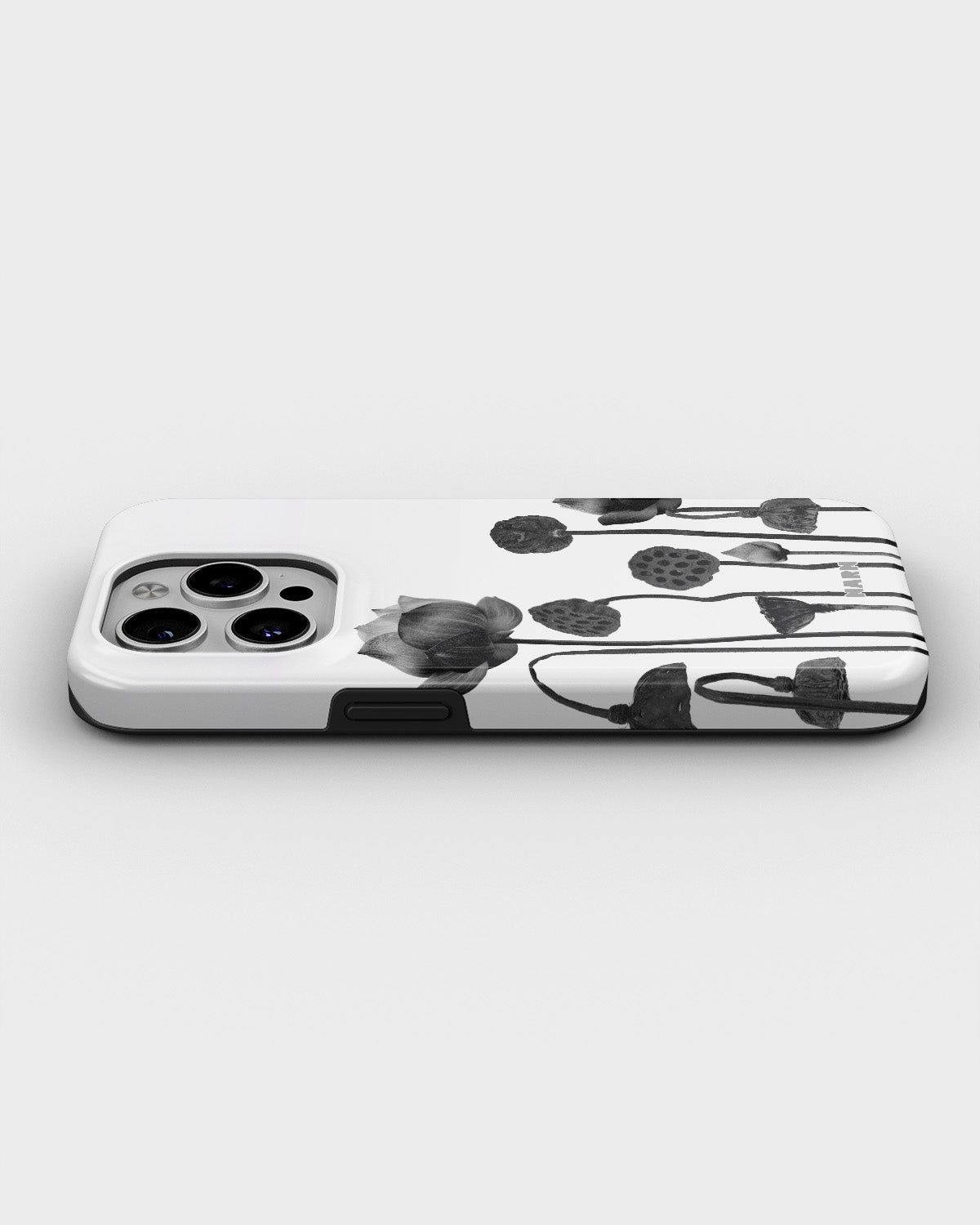 iPhone 15 Pro Tough Case – Lotus Blooms - View 3