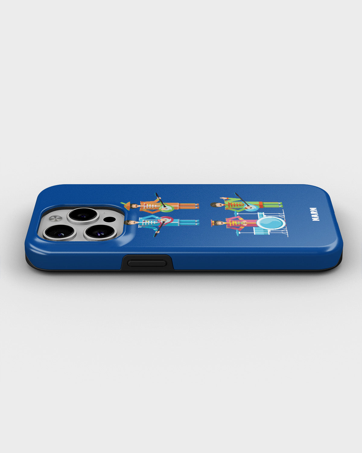 iPhone 15 Pro Tough Case – Beatles Blue - View 3