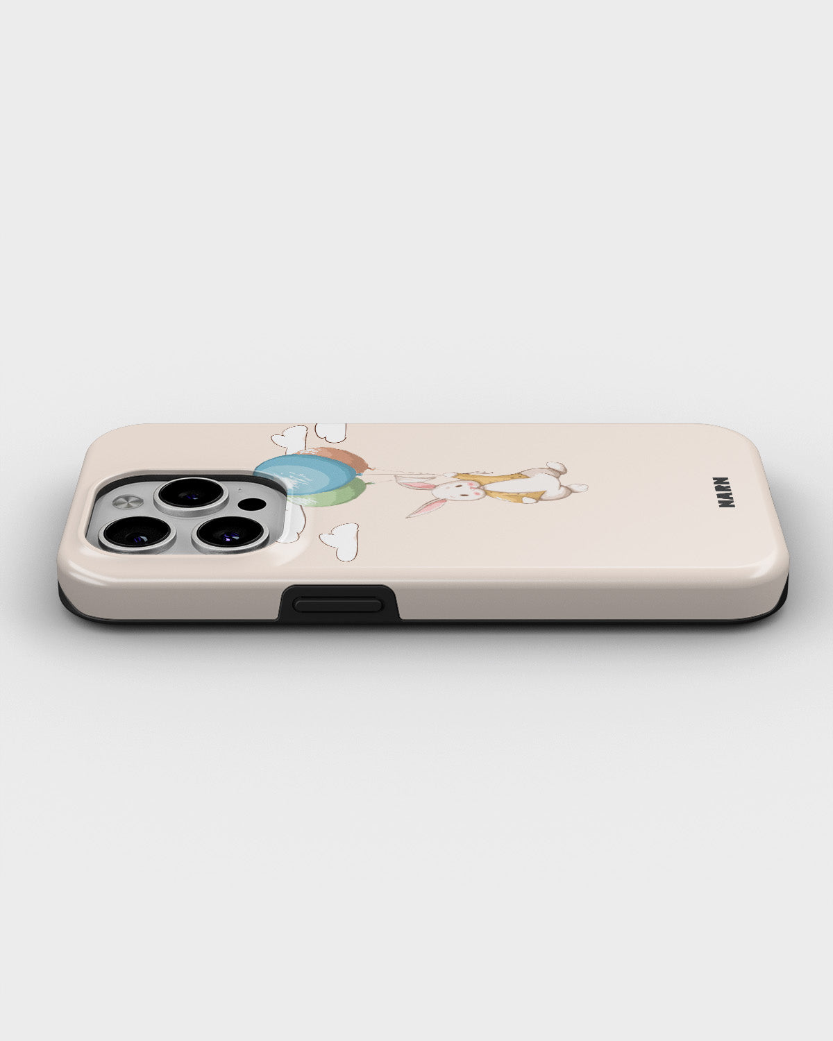 iPhone 15 Pro Tough Case – Flying Rabbit - View 3