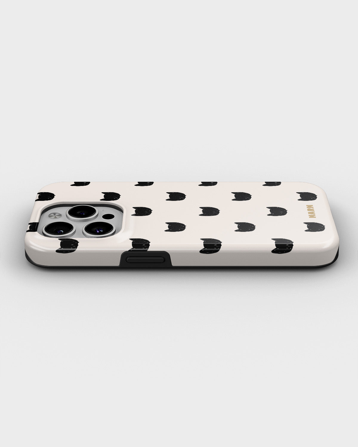 iPhone 15 Pro Tough Case – Kitty Dots - View 3