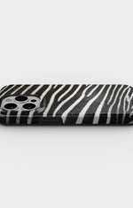 iPhone 15 Pro Tough Case – Zebra Stripe - View 3