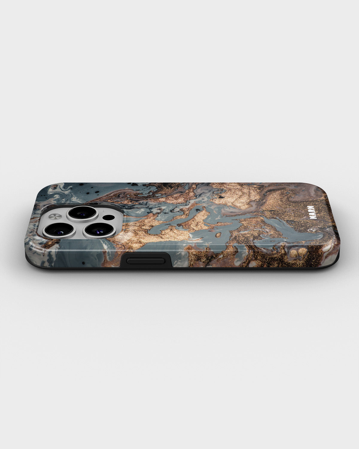 iPhone 15 Pro Tough Case – Molten Gold - View 3