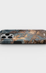iPhone 15 Pro Tough Case – Molten Gold - View 3