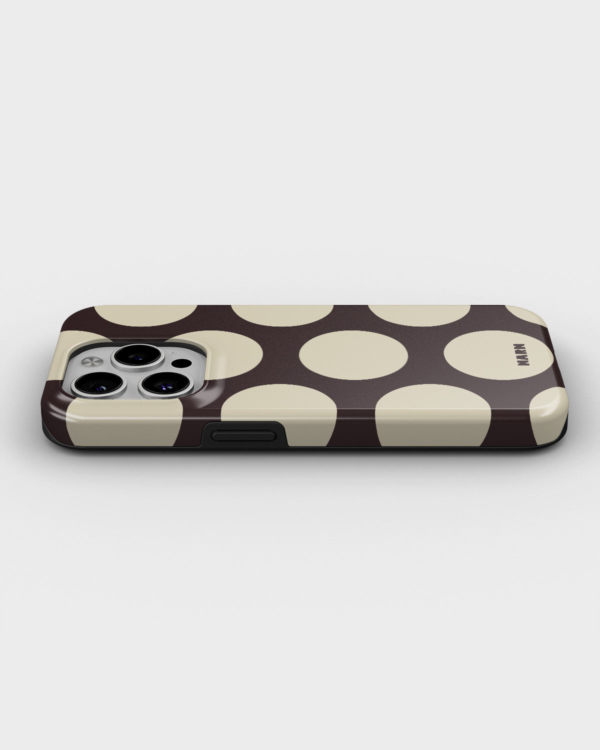 iPhone 15 Pro Tough Case – Bold Dots - View 3