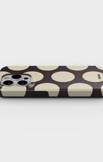 iPhone 15 Pro Tough Case – Bold Dots - View 3