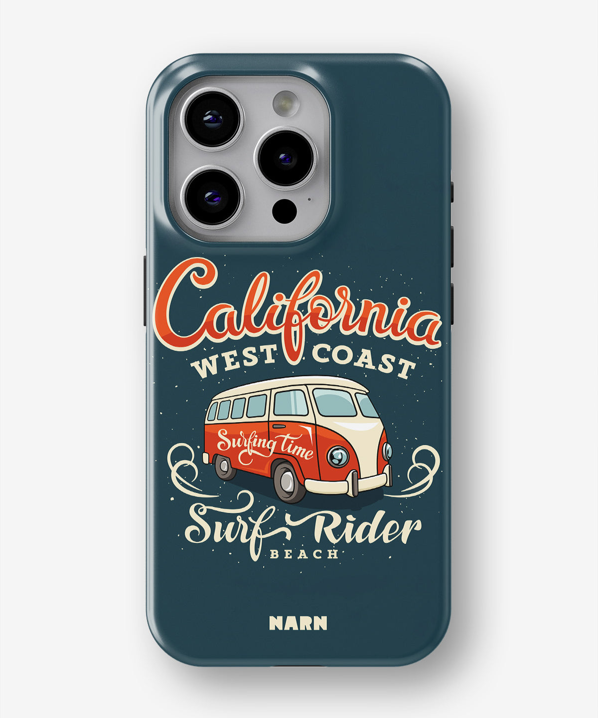 iPhone 14 Pro Tough Case – California Surf - View 1