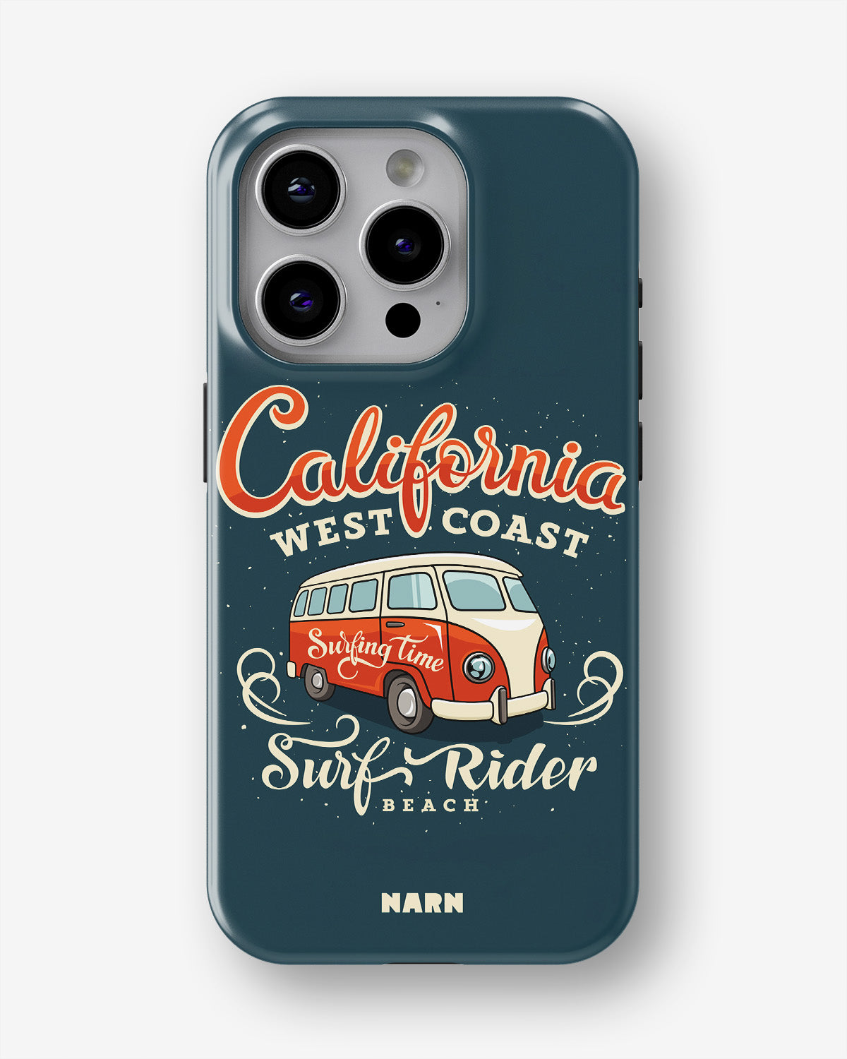 iPhone 14 Pro Tough Case – California Surf - View 1