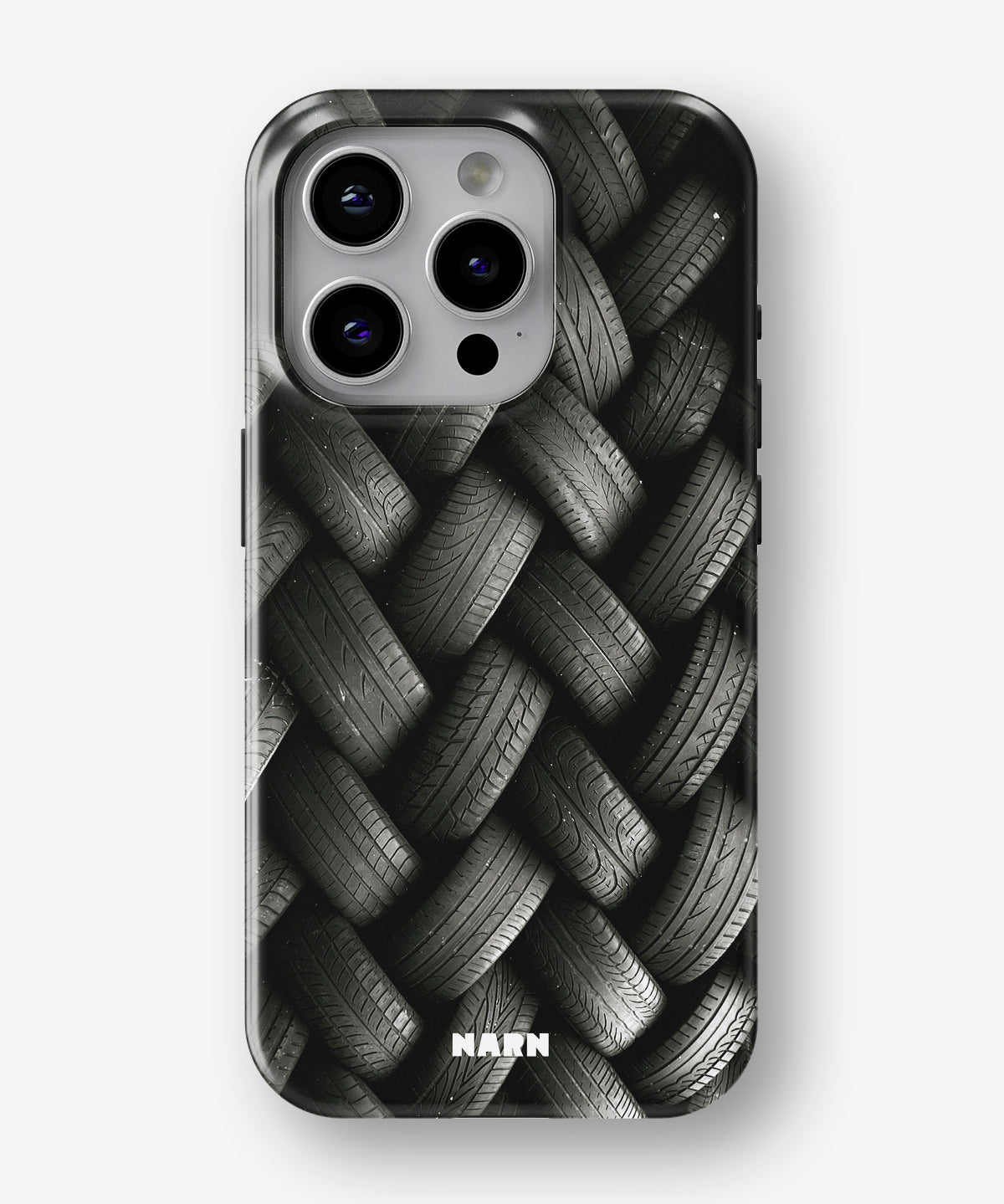 iPhone 14 Pro Tough Case – Tires Wall - View 1
