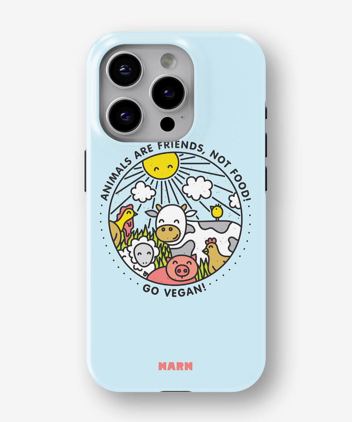 iPhone 14 Pro Tough Case – Friends, Not Food - View 1