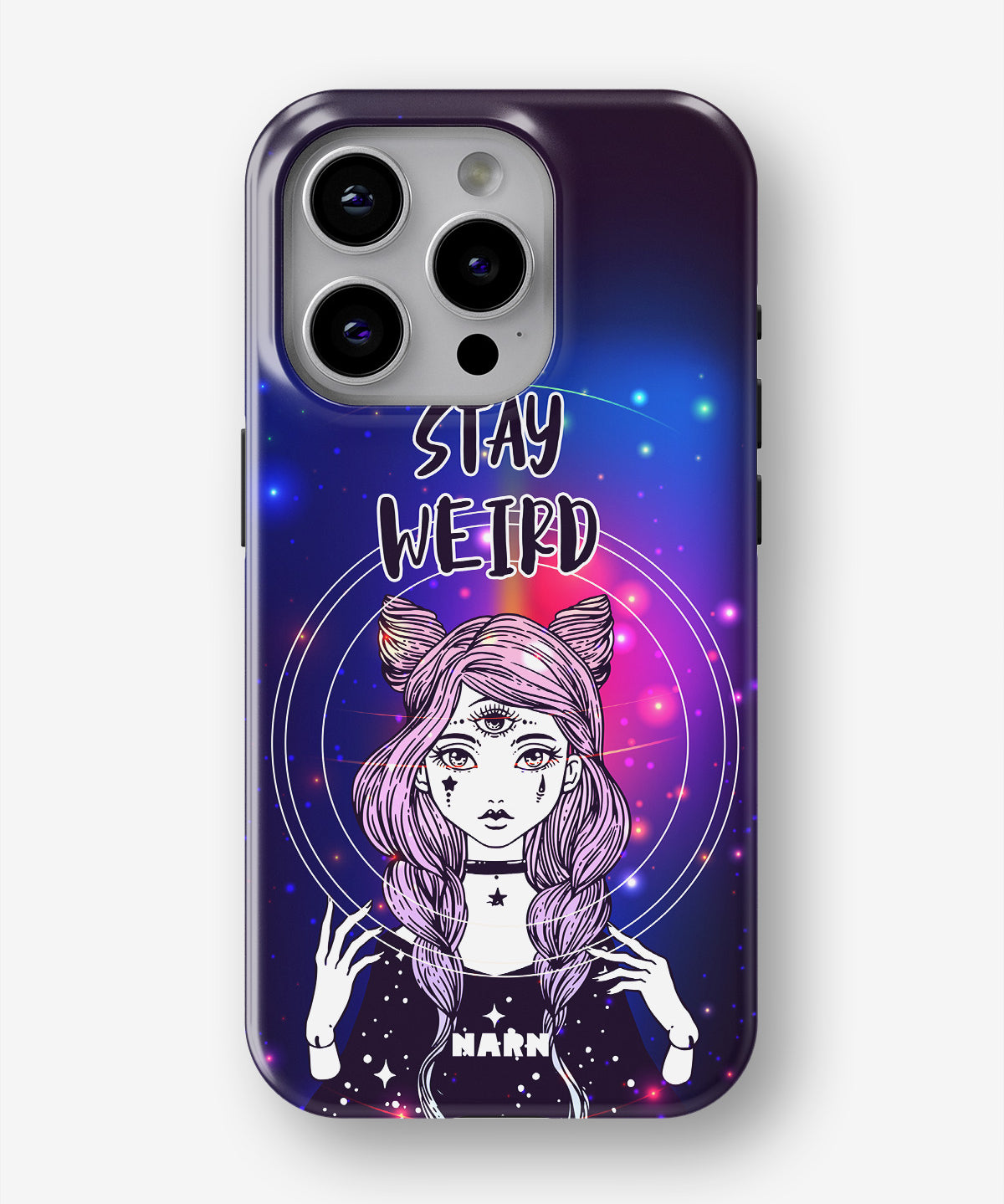 iPhone 14 Pro Tough Case – Galactic Weird - View 1