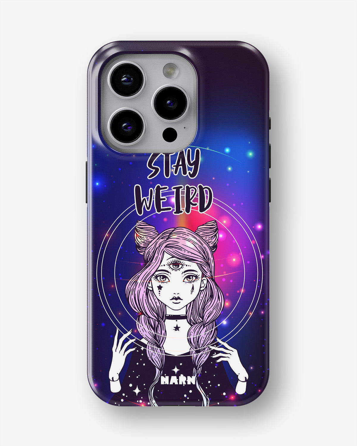 iPhone 14 Pro Tough Case – Galactic Weird - View 1