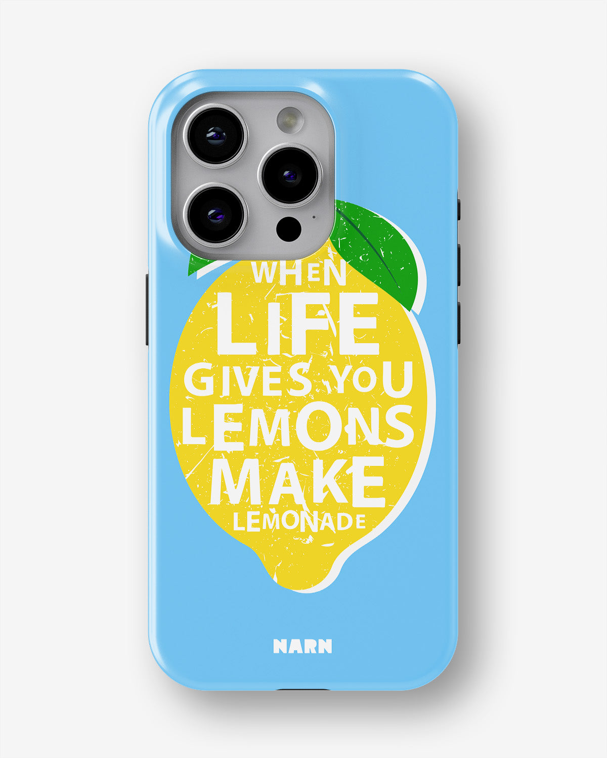 iPhone 14 Pro Tough Case – Lemon Quote - View 1