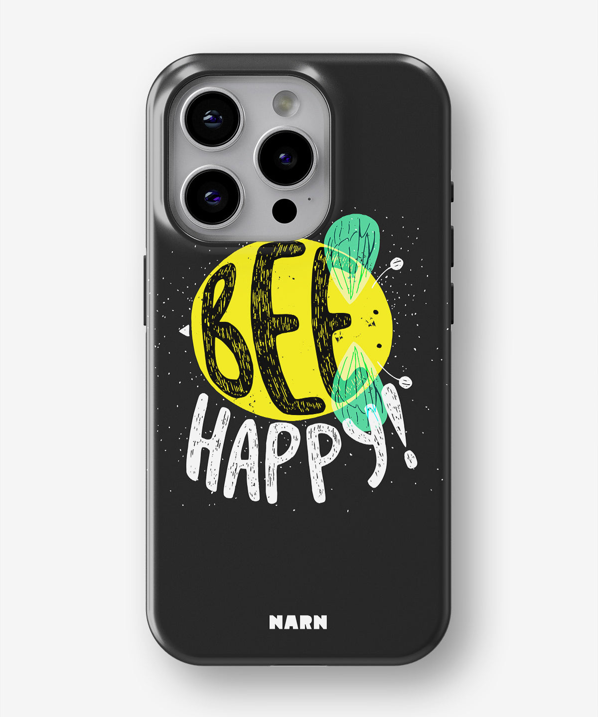 iPhone 14 Pro Tough Case – BEE Happy - View 1