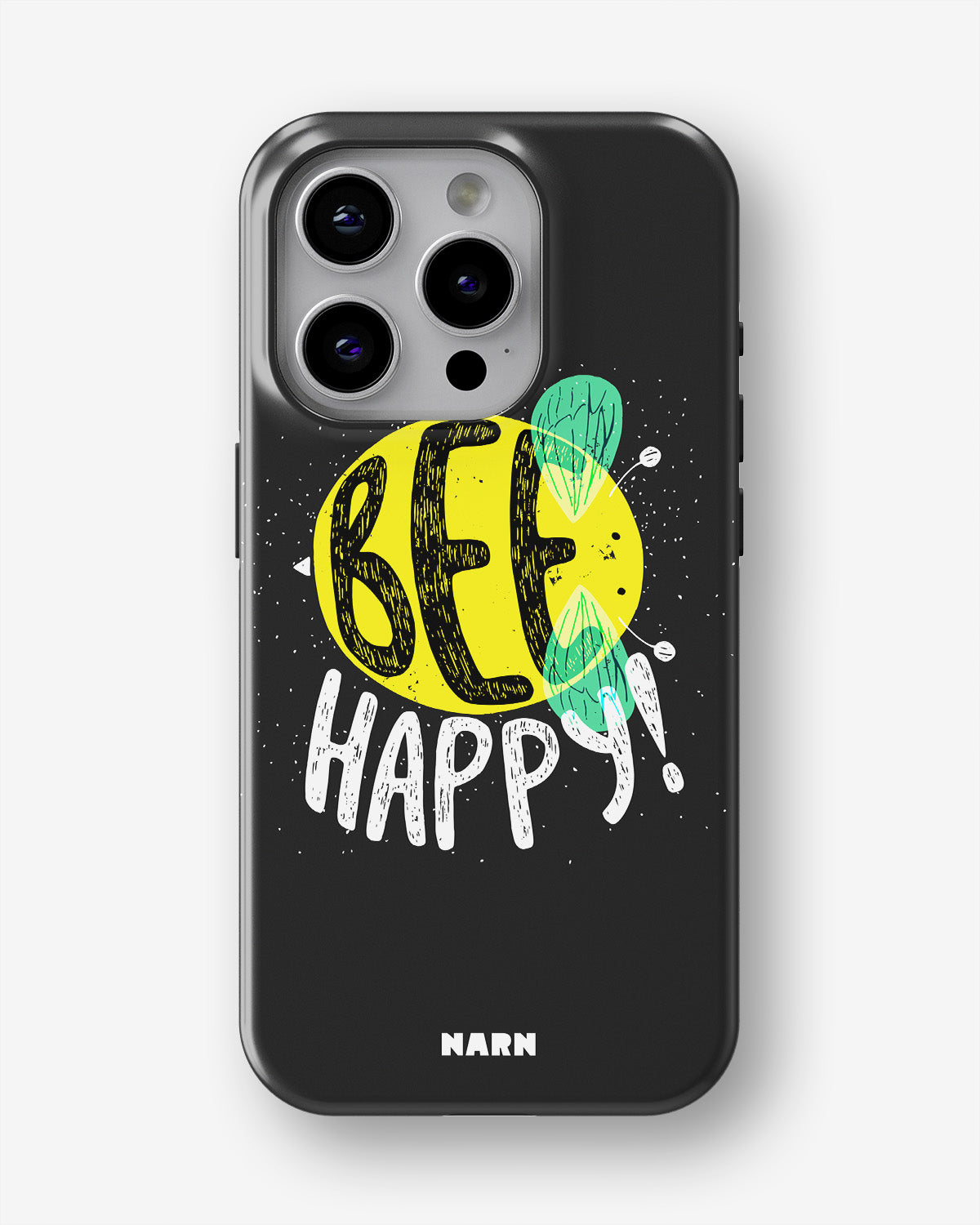 iPhone 14 Pro Tough Case – BEE Happy - View 1