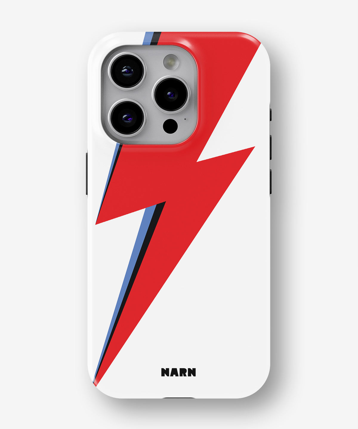 iPhone 14 Pro Tough Case – White Bowie  - View 1