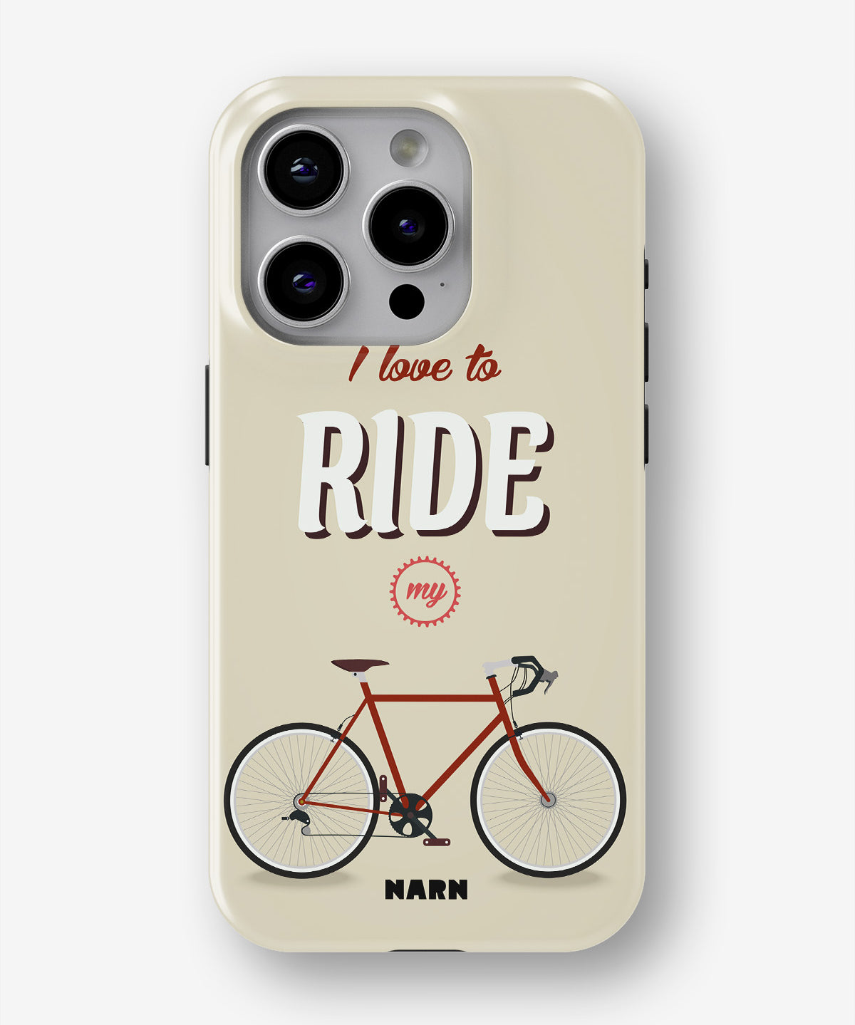 iPhone 14 Pro Tough Case – Ride My Bicycle - View 1