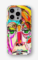 iPhone 14 Pro Tough Case – Abstract Portrait - View 1