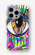 iPhone 14 Pro Tough Case – Abstract Eye - View 1