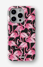 iPhone 14 Pro Tough Case – Flamingos - View 1