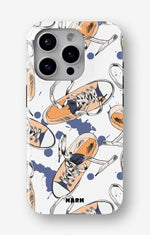 iPhone 14 Pro Tough Case – Apricot Sneakers - View 1
