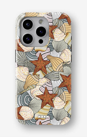 iPhone 14 Pro Tough Case – Sea Shells - View 1