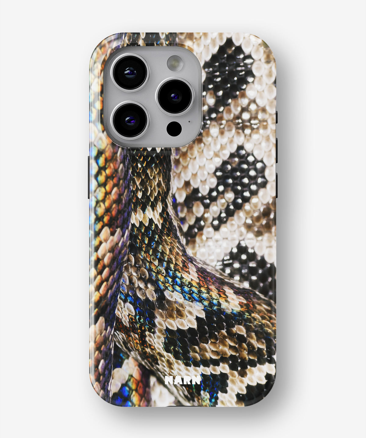 iPhone 14 Pro Tough Case – Shining Snakeskin - View 1