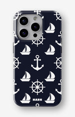 iPhone 14 Pro Tough Case – Deep Blue Voyage - View 1